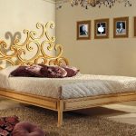 bed modern letto isella